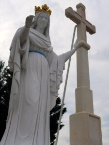 La vierge du calvaire restaurée_Crédit photo EBO