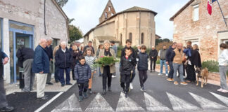 Boudou : cérémonie en hommage aux héros de guerre Célébration du 11 novembre à Boudou_Crédit photo Mairie de Boudou