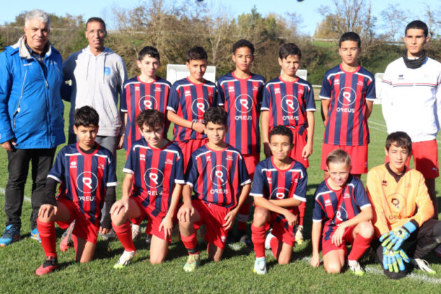 L'équipe de Confluences FC U13_Crédit photo Jpb