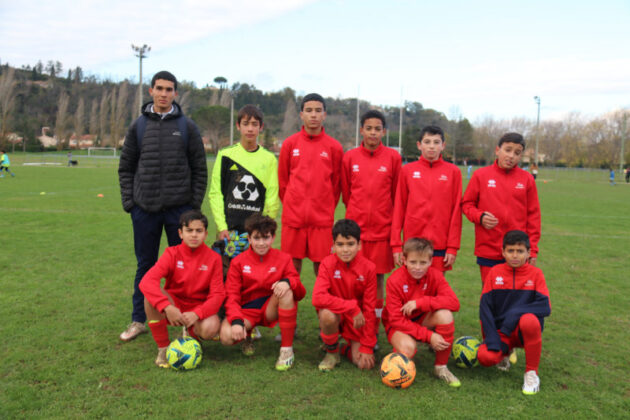 L'équipe des U13 de Confluences FC_Crédit photo Jpb