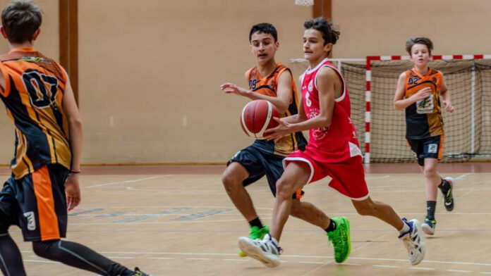 Les jeunes du MCBB ont foulés le parquet du Cosec de Moissac ce samedi_Crédit photo MCBB