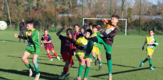 Après-midi de D1 mémorable au nouveau stade de Saint-Aignan. Un après-midi de football marqué par le renouveau du stade de Saint-Aignan_Crédit photo Jpb_