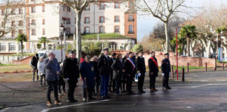 Moissac se souvient et rend hommage aux victimes de la guerre Anciens combattants, associations patriotiques et personnalités civiles et militaires ont rendu hommage aux morts pour la France_Crédit photo EBO