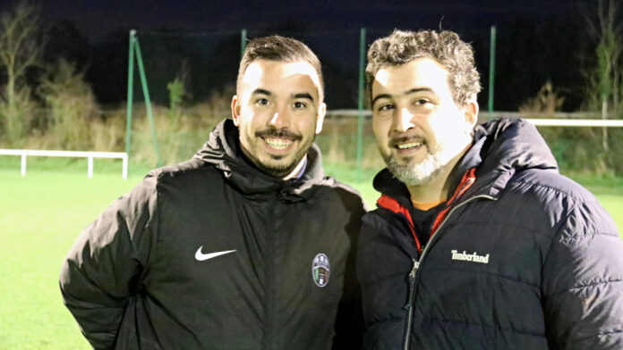 Jeremy Petit et Damien Vernois coachs des équipes séniors 1 et 2_Crédit photo Jpb