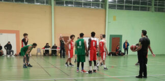 MCBB, c’est parti pour le dernier sprint avant les fêtes Les joueurs U20 G lors du 8e de finale de la Coupe du Quercy joué face à Gimbelet_Crédit photo MCBB