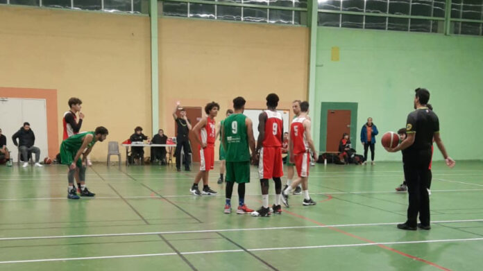 Les joueurs U20 G lors du 8e de finale de la Coupe du Quercy joué face à Gimbelet_Crédit photo MCBB