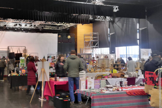 Les visiteurs ont répondu présent au marché de Noel_Crédit photo EBO