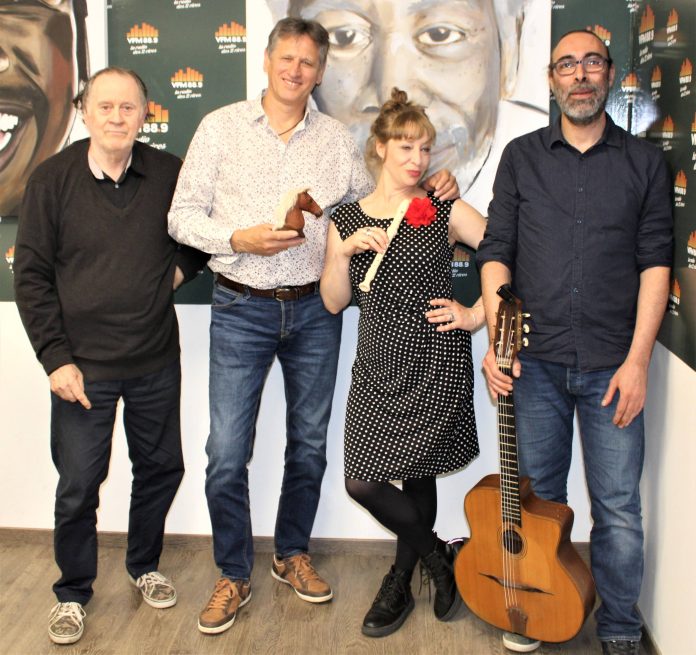 Dia Sodade avec Bernard et Philippe de VFM