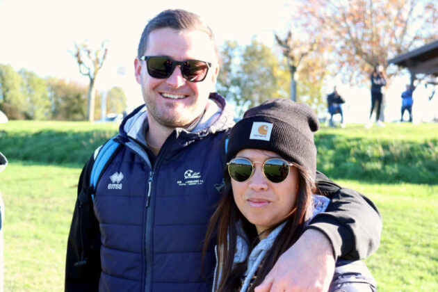 Romain et Thu-Thao toujours présents à tous les matchs_Crédit photo Jpb