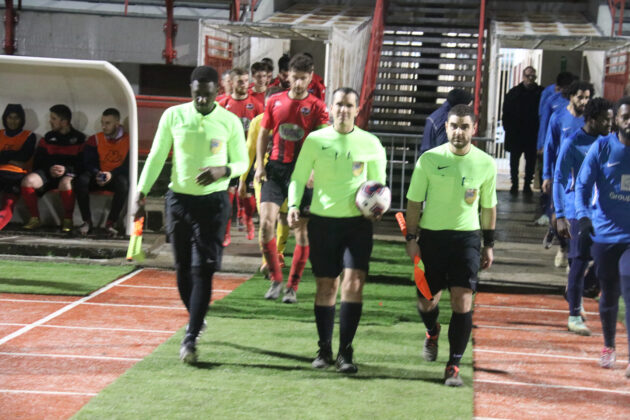 Trio arbitral parfait _Crédit photo Jpb