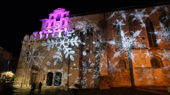 Ouverture du marché de Noël à Moissac