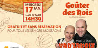 Goûter des Rois du CCAS : une après-midi festive et conviviale le 17 janvier à Moissac Goûter des rois du CCAS de Moissac le mercredi 17 janvier à 14h30