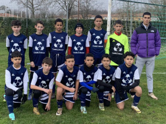 L'équipe des U13 lors du match de samedi après-midi_Crédit photo Jpb