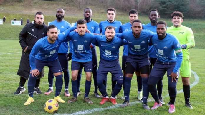 L'équipe victorieuse de Confluences FC face au SC Lafrançaise_Crédit photo Jpb