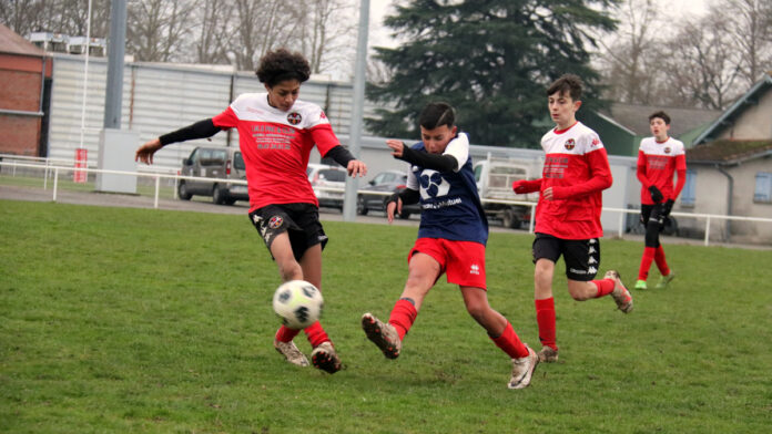 Match amical des U13 de Confluences FC_Crédit photo Jpb