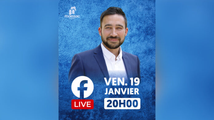 Romain Lopez présentera ses voeux le vendredi 19 janvier à 20h en direct sur facebook Live