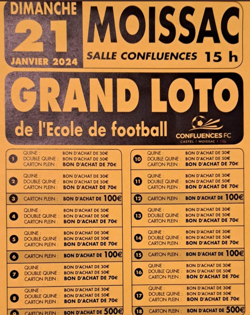 loto confluences fc moissac