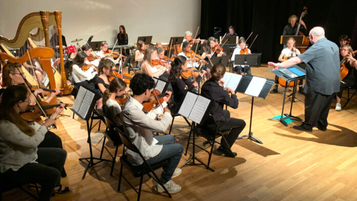 Concert symphonique à Saint-Nicoles-de-la-Grave avec l'Orchestre Départemental à Cordes réunissant les jeunes musiciens des écoles de musique du département_Crédit photo École de musique de Castelsarrasin