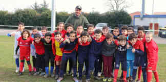 Reprise dynamique à l’école de football de Confluences FC Jeremy Lamartiniere avec ses U10