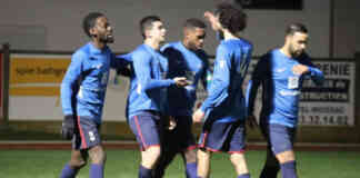 Victoire écrasante de Confluences FC 7-0 face à Monclar/Verl Us1 en Coupe de Tarn-et-Garonne La joie des joueurs_Crédit photo Jpb