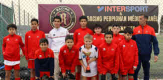 Confluences FC : un week-end sportif au tournoi de football de Perpignan L'équipe des U13 au tournoi de Football de Perpignan_Crédit photo Jpb