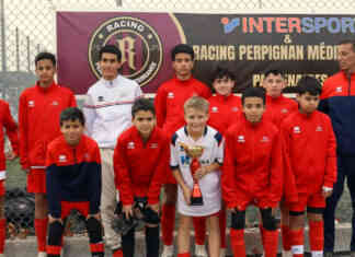 Confluences FC : un week-end sportif au tournoi de football de Perpignan L'équipe des U13 au tournoi de Football de Perpignan_Crédit photo Jpb