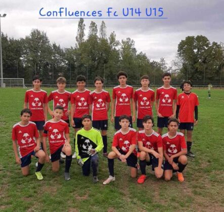 Equipe U14-U15 de Confluences FC_Crédit photo Jpb