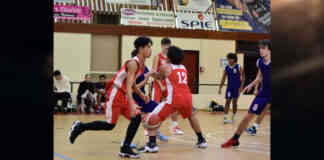 MCBB : Les U20 affrontent vaillamment les séniors de Saint-Nicolas L'équipe U20 G sur le parquet