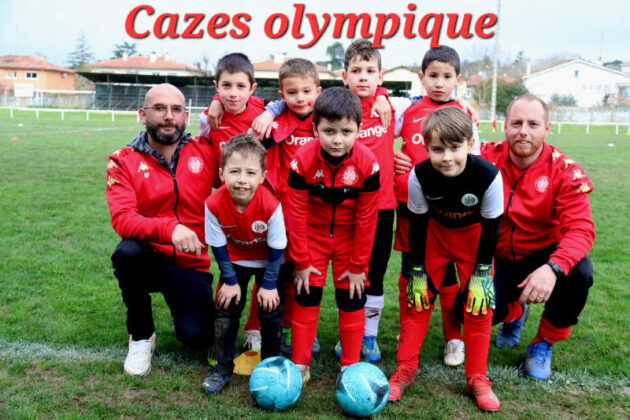 Les joueurs du club Cazes Olympique_Crédit photo jpb