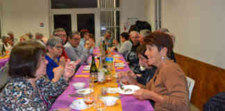 Moissac – L’association Bien Vivre au Fraysse régale les convives lors du traditionnel repas de l’hiver Repas d'hiver de l'association Bien Vivre au Fraysse à Moissac