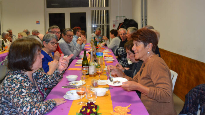 Repas d'hiver de l'association Bien Vivre au Fraysse à Moissac