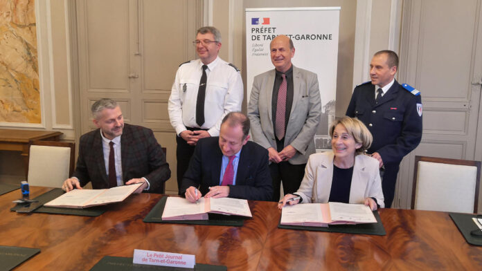 Signature de la convention de coordination entre les forces de sécurité de l’État et la police municipale de Montauban