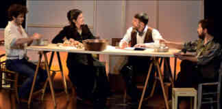 Moissac. Théâtre : Partagez une soirée avec Renoir, Monet, Morisot et Degas samedi 9 mars au Hall de Paris Theatre Moissac Un soir chez Renoir Cie He Psst_Crédit photo Cie He Psst