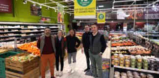 Au cœur de l’économie : William Clémens redynamise l’Intermarché de Moissac William Clémens et son équipe-Intermarché de Moissac