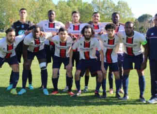 Le Confluences FC s’incline 3-1 à Donzac: récit d’un match marqué par les erreurs Équipe de Confluences FC_Crédit photo Jpb
