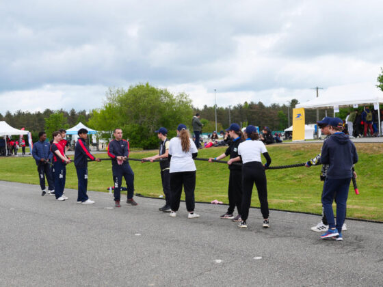 L'EPIDE de Toulouse a également été mis en avant, offrant son soutien en animant un stand avec des épreuves sportives pour les élèves