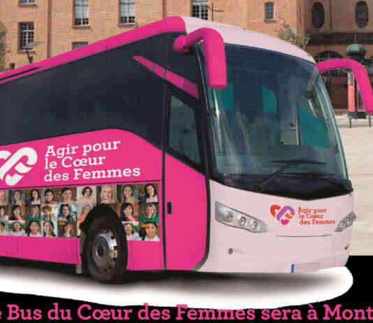 Montauban. Le Bus du Cœur des Femmes revient pour trois jours de dépistage et de prévention Le bus du Cœur des femmes à Montauban