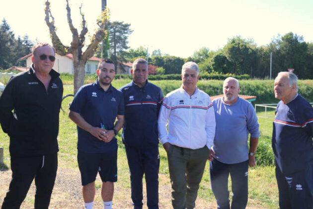 Les dirigeants de Confluences FC_Crédit photo Jpb