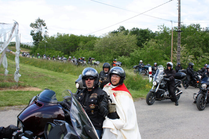 Moissac Rogations avec les motards