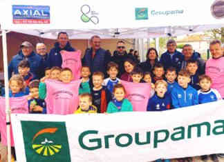 Moissac. Groupama soutient l’école de rugby de l’Avenir Moissagais Remise des Chasubles Groupama pour les organisateur du tournoi de l'école de rugby de l'Avenir Moissagais