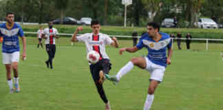Confluences FC domine Lafrançaise FC 4-0 Action de match _Crédit photo Jpb