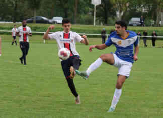 Confluences FC domine Lafrançaise FC 4-0 Action de match _Crédit photo Jpb