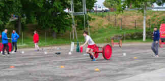 Les jeunes sapeurs-pompiers de Tarn-et-Garonne franchissent l’épreuve sportive avec détermination JSP Tarn-et-Garonne
