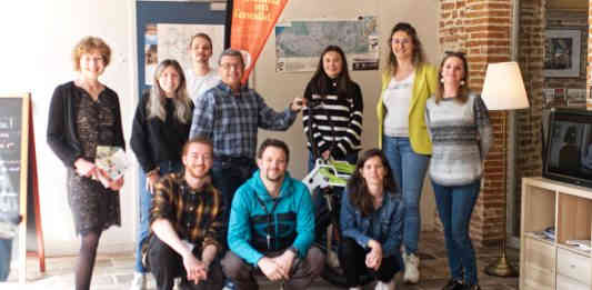 L'équipe de l'Office de Tourisme de Moissac-Terres des Confluences est prête pour la saison_Crédit photo JDJ