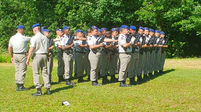 Passation de commandement 9eRSAM 2e escadrille