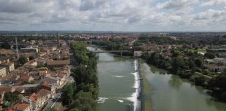 Montauban renforce son système d’endiguement à la suite d’une nouvelle réglementation Travaux chaussée Sapiac Montauban