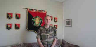 Castelsarrasin. 31e RG : Un an sous le commandement du Colonel Blaise Seguin Le colonel Blaise Seguin chef de corps du 31eRG