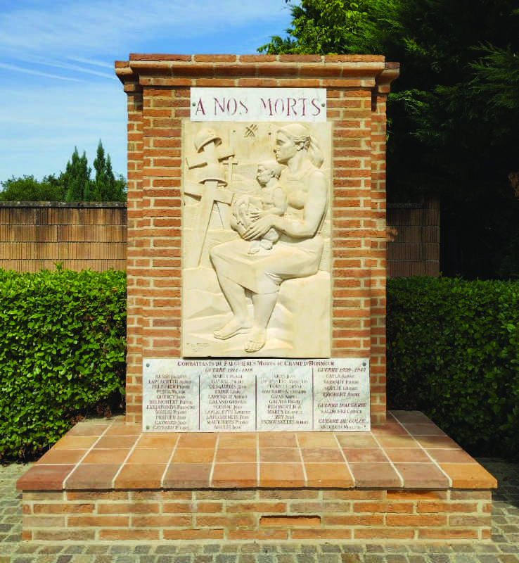 Monument morts Falguieres Montauban