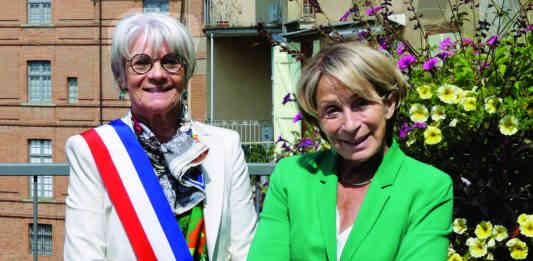 Brigitte Barèges et Marie-Claude Berly nouveau maire de Montauban_Mairie de Montauban