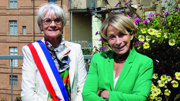 Brigitte Barèges et Marie-Claude Berly nouveau maire de Montauban_Mairie de Montauban